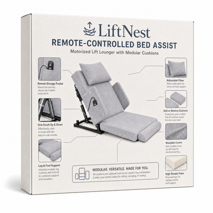 LiftNest Bed Assist – Remote-Controlled Lift for Bed & Sofa