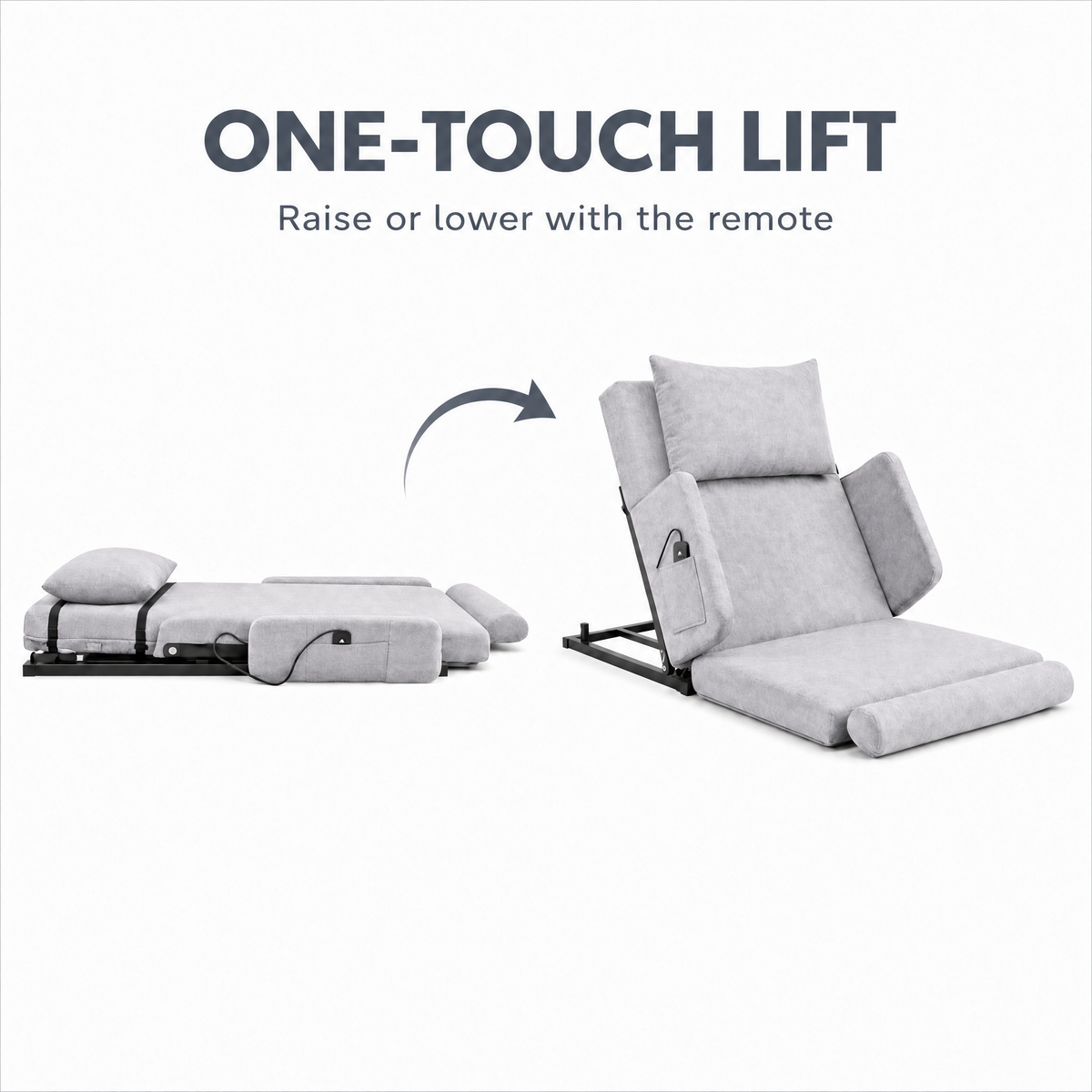 LiftNest Bed Assist – Remote-Controlled Lift for Bed & Sofa